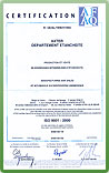 ISO 9001 Zertifikat